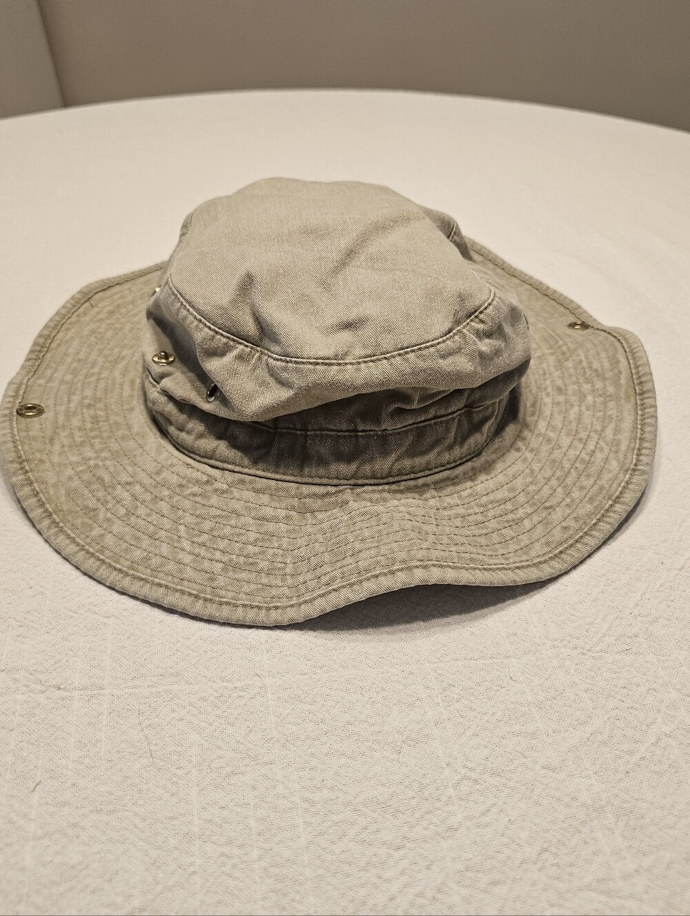 Broner Cotton Fishing Hat Khaki Tan Size Large Sun Safari